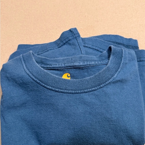 Carhartt Blue Short Sleeve Tee - Picture 4 of 5